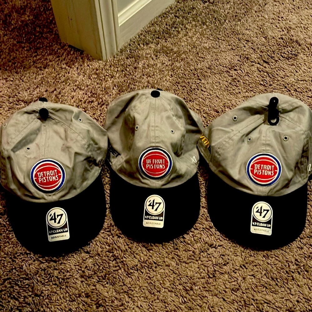 Greg and navy pistons hats brand new
